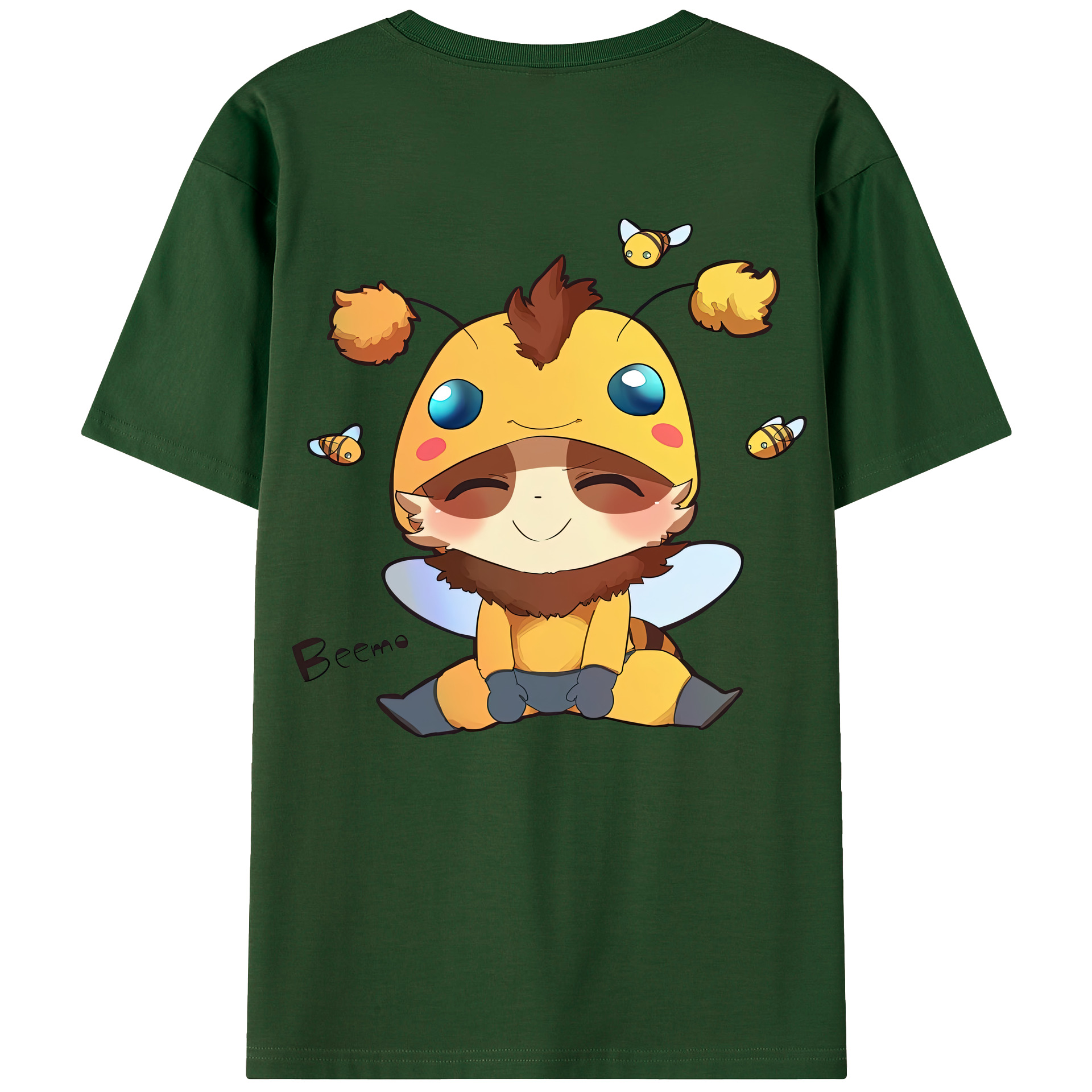 リーグ・オブ・レジェンド League of Legends LOL 綿100％半袖Tシャツ（背面プリント）